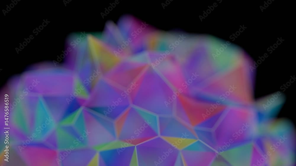 Poster abstract dark background with stars