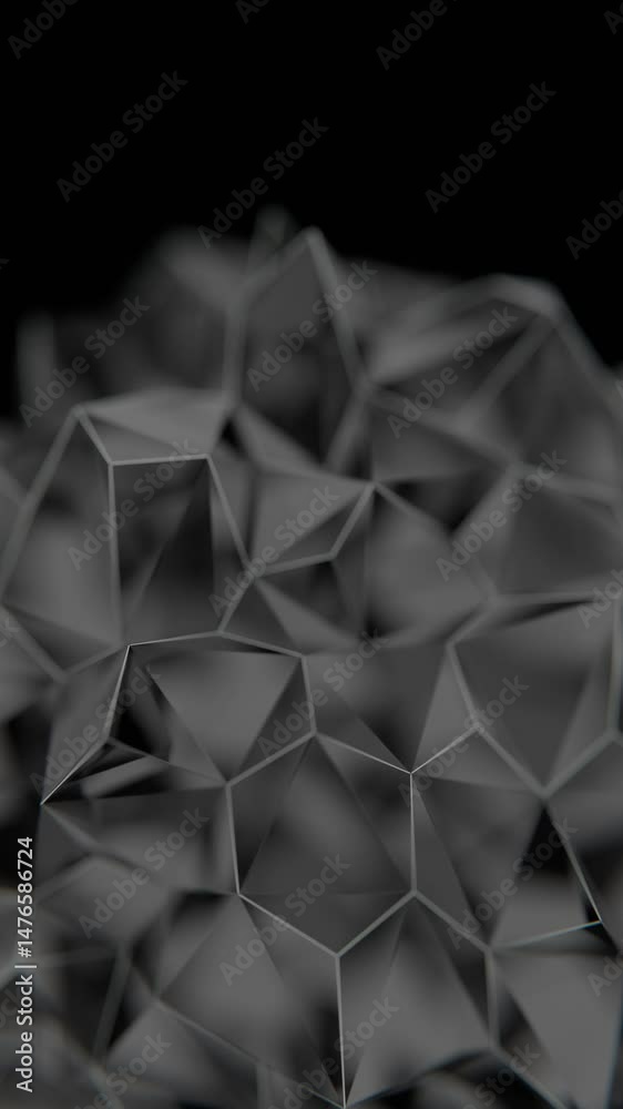 Poster abstract dark background with stars