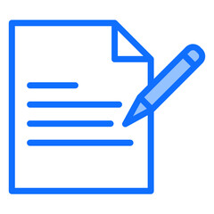 Fototapeta premium Write Document Icon