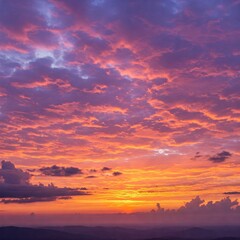 Fototapeta premium sunset over the sea