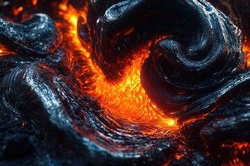 Molten Lava Flow Detail (1)