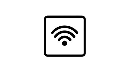 hd and good wifi signal icon