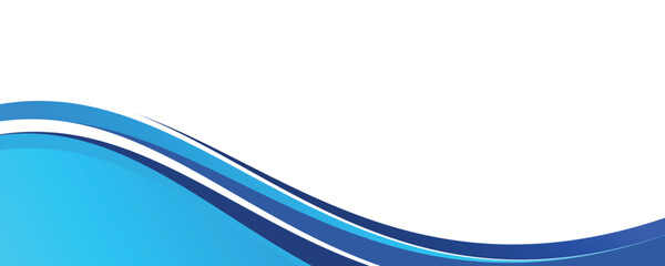 Modern banner background design. Banner template with dynamic wave shapes.