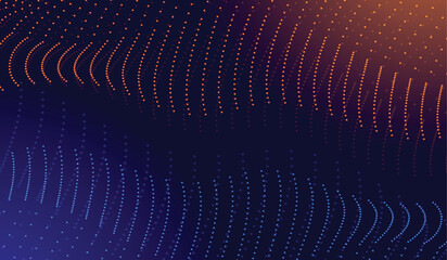 Background particles gradient