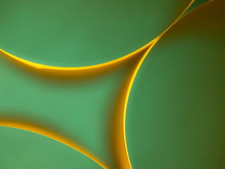 abstract green background with waves