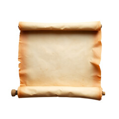 Ancient Manuscript Scroll: A close-up shot of an antique parchment scroll, evoking the whispers of history, mystery, and wisdom, its aged texture revealing a tale untold.