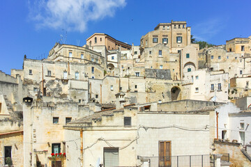 Obraz premium The Old town of Matera, Italy