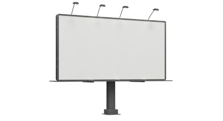 Obraz premium Billboard stands tall awaiting ads