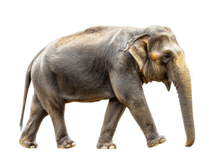 Obraz premium Majestic elephant walking gracefully in natural habitat