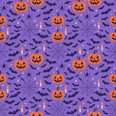 Seamless Halloween Pattern