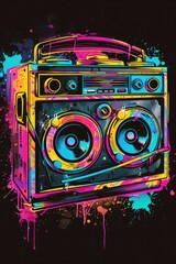 Fototapeta premium Artwork Graphic Vector Illustrations, Ai T-shirt design