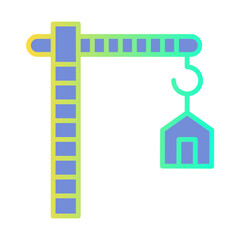 Construction Site icon design