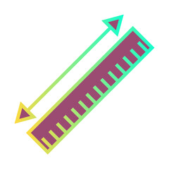 Ruler icon design