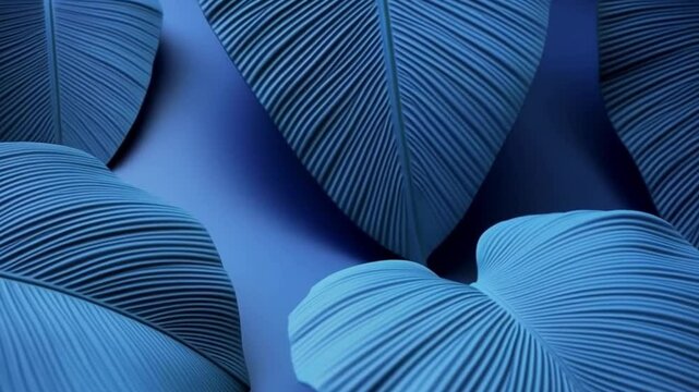 stunning_blue_leaves,close-up_shot,detailed_textures,intricate_patterns,serene_nature_scene,natural_palette,moody_lighting,striking_composition
