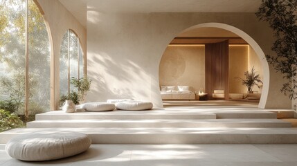 Modern spa interior design