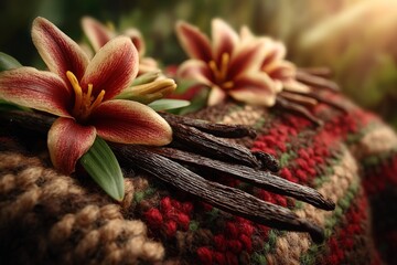 lily of the valley in the wind