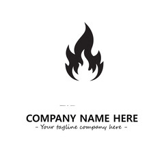 Fire Logo Company Design Illustration Vector Graphic Image