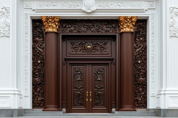 Ornate Entrance Doorway