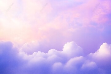
Blue purple pink lilac lavender white background. The sky above fluffy clouds. Air sea water. Pastel soft pale delicate delicate light color. Gradient. Evening sunset. Abstract. For design.

