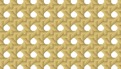Seamless bamboo-style woven pattern with a natural, traditional look, perfect for backgrounds, crafts, and eco-friendly design projects.