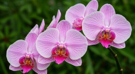 Obraz premium Delicate Pink Orchids