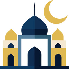 Islamic Tasbeeh (Prayer Beads) Silhouette Vector Illustrations, Minimalist Tasbeeh Silhouette Art for Islamic Worship Themes
