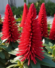 bottlebrush flower,callistemon,red flower,flower close-up,native Australian plant,tropical flower,flower spikes,bright red blooms,garden flower,ornamental plant,flowering shrub,nature photography,flow