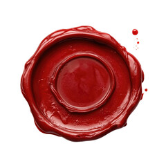 red wax seal