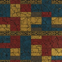 Fototapeta premium Seamless Game Textures – High-Quality Tileable Textures for Game Design and Development