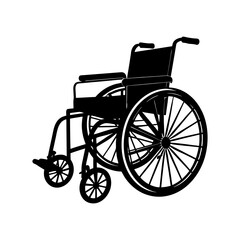 Fototapeta premium wheelchair vector illustration vector art
