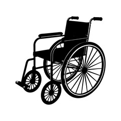Fototapeta premium wheelchair vector illustration vector art