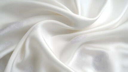 Obraz premium Smooth elegant white silk background with a subtle sheen, soft, elegant