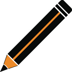 pencil isolated silhouette