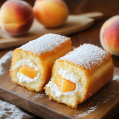Peach Cake Twinkies