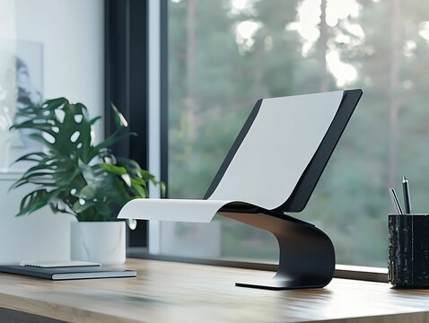 Blank Paper Display Stand