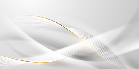 White abstract background with luxury vector illustration.