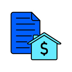 Icon a collateral, isolated against a clean background.