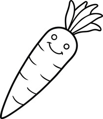 carrot cartoon vector art