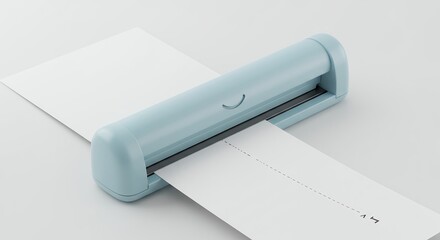 Paper Trimmer with White Sheets