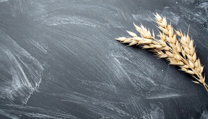 Harvesting wheat stalks rustic setting close-up photography natural light organic concept