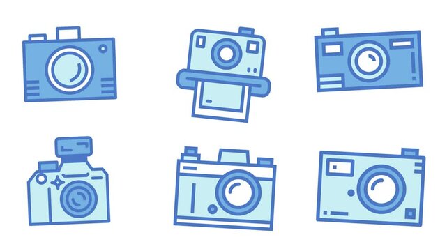 Set of camera element 