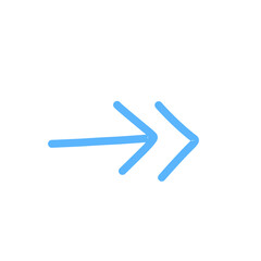 Obraz premium blue arrow vector design