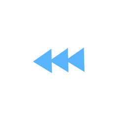 blue arrow vector design