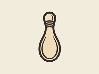 Fototapeta premium Bowling Pin Icon