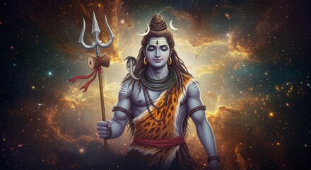 Cosmic deity, serene posture (1)
