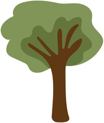 vector illustration of tree