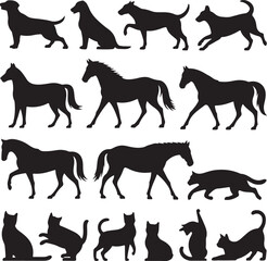 Playful Puppy Silhouette Set

Loyal Dog Vector Collection

Canine Companion Icon Pack

Cute Dog Silhouettes for Design

Dog Breeds Vector Art Bundle

