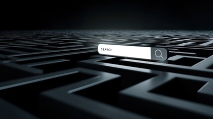 Navigating the Labyrinth of Online Search A 3D Maze Metaphor