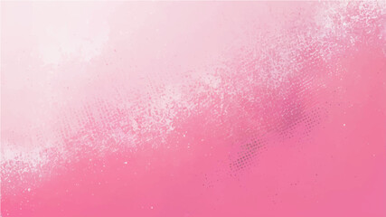 Abstract pink grunge background with halftone effect.