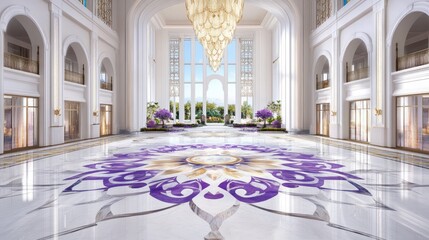 Obraz premium The Plaza de España in Seville, Spain, showcases impressive architecture with old building elements and a landmark design, making it a popular travel destination